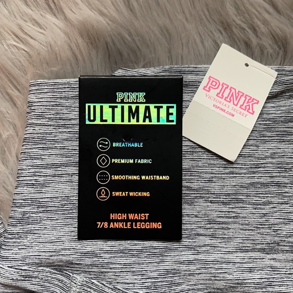 ⛔️SOLD⛔️PINK Victoria's Secret High Waist Legging 7/8 - Picture 7 of 9